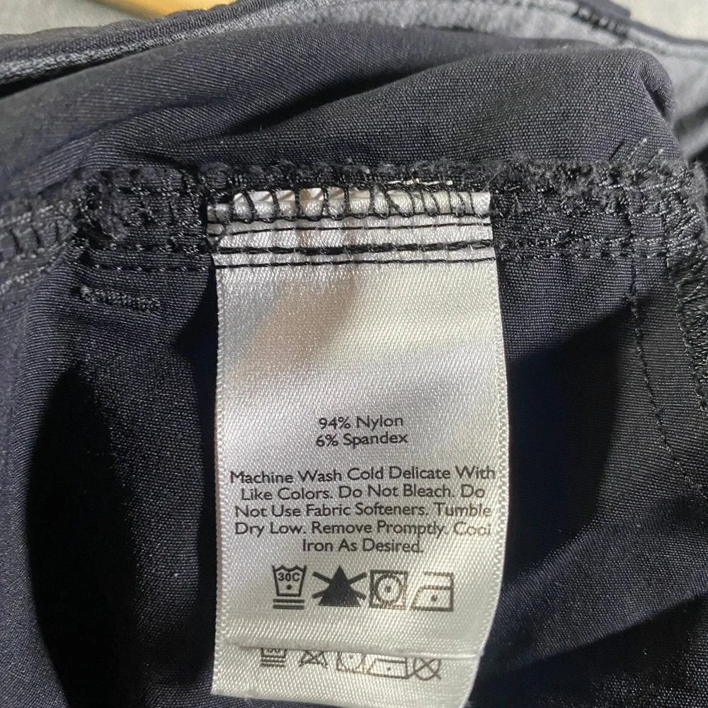 Eddie Bauer Mens 38x32 Black Hiking Ranier Pants Outdoor Nylon Spandex Blend